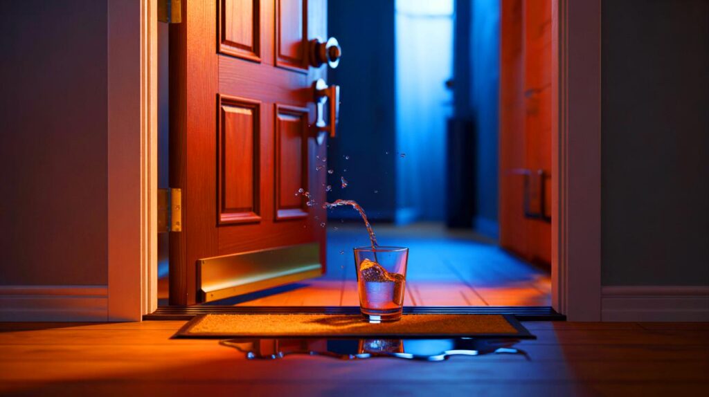 ¿Tu casa está en riesgo esta semana? Prueba el truco del vaso de agua: tres pasos, 0 €, 97% de éxito