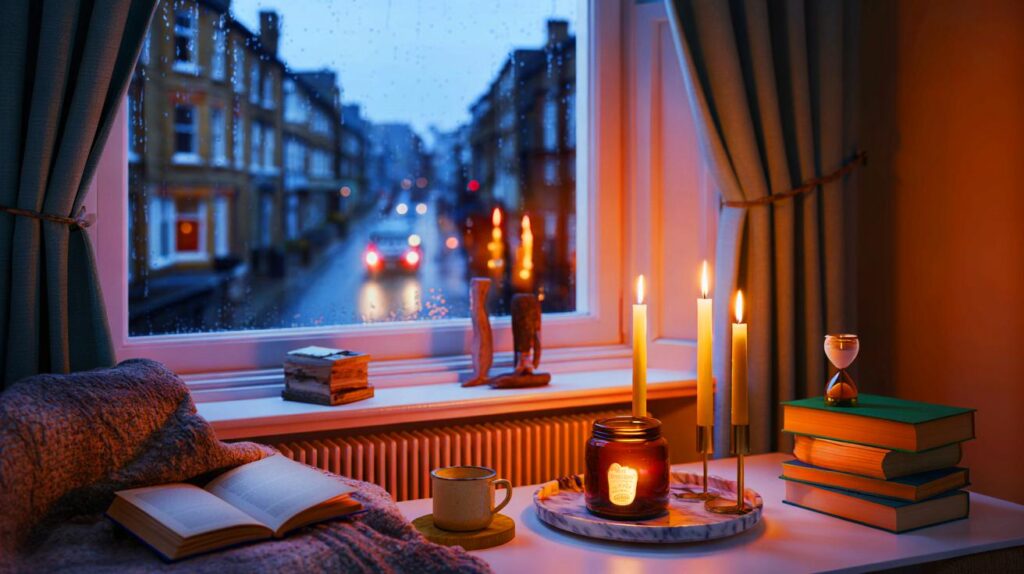 Adopta el estilo Hygge: rincones con velas y lectura para los inviernos británicos