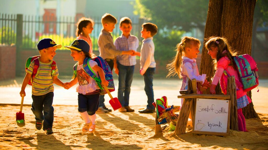 Así eligen tus hijos sus amigos, según la edad que tengan