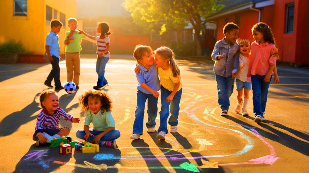 Así eligen tus hijos sus amigos, según la edad que tengan