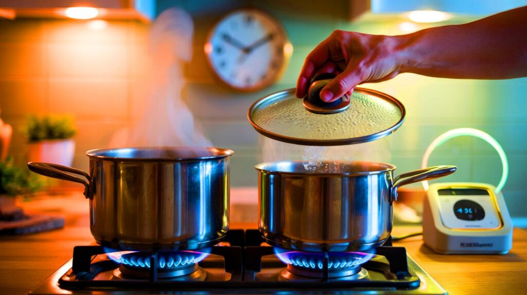 Cocinar con tapa reduce el consumo de energía casi a la mitad: el truco que pocos usan