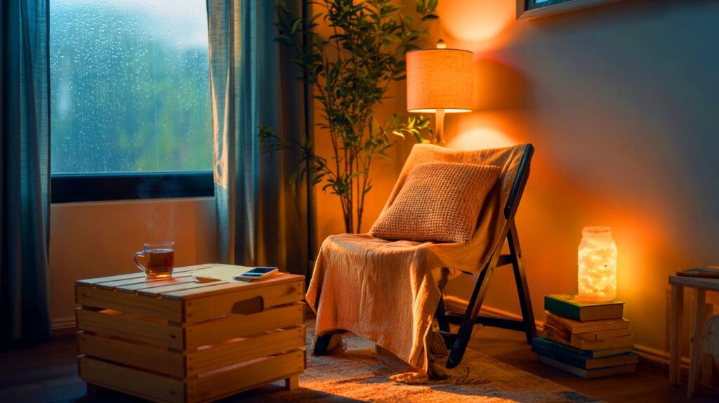 Cómo crear un rincón de lectura cálido y acogedor sin gastar demasiado