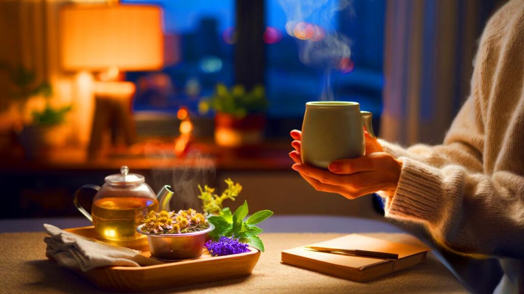 Cómo crear un ritual de té nocturno que prepara tu cuerpo para dormir