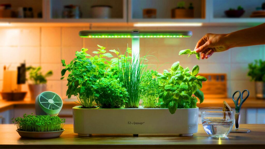 Cómo cultivar hierbas dentro de casa incluso sin luz solar