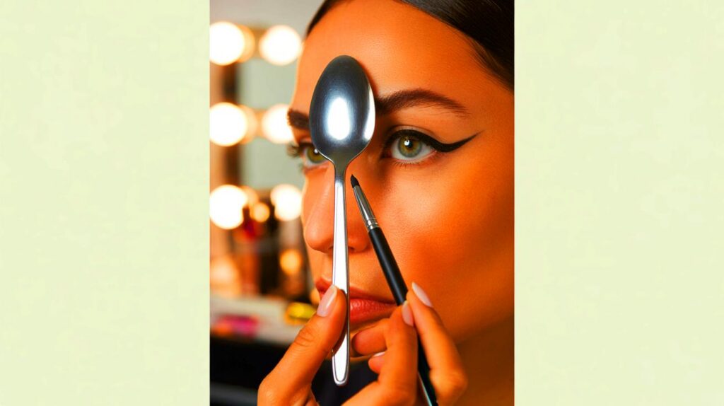 Cómo dominar el delineado perfecto con la técnica de la cuchara que adoran las maquilladoras