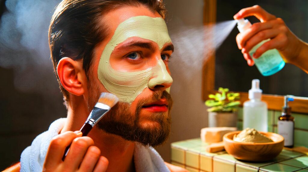 Cómo limpiar la piel bajo la barba con mascarillas de arcilla sin irritarla