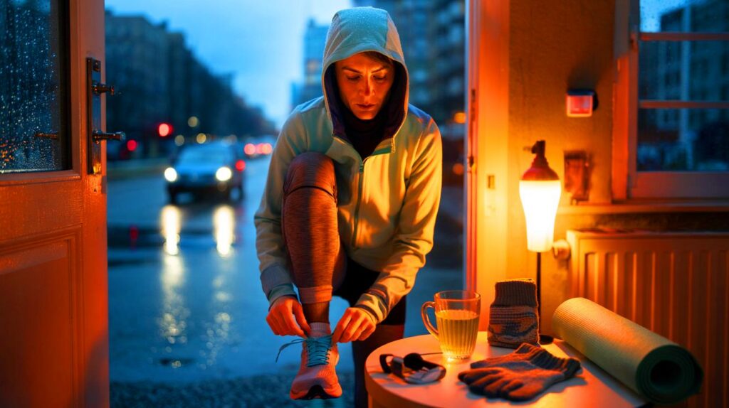 Cómo mantener la motivación para hacer ejercicio cuando las noches se vuelven oscuras y frías