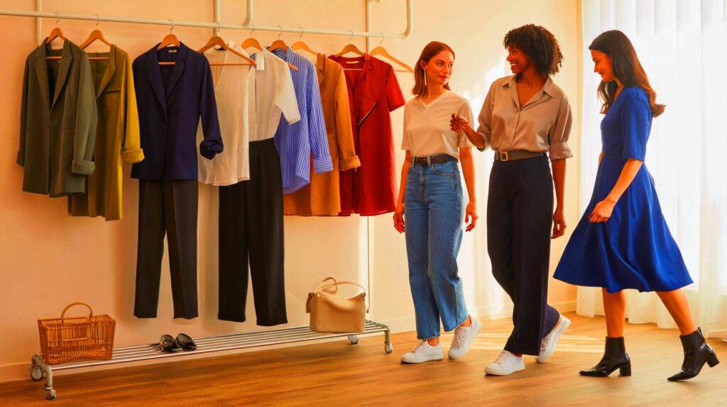 Cómo ordenar tu armario y crear una colección cápsula que favorece todas las figuras