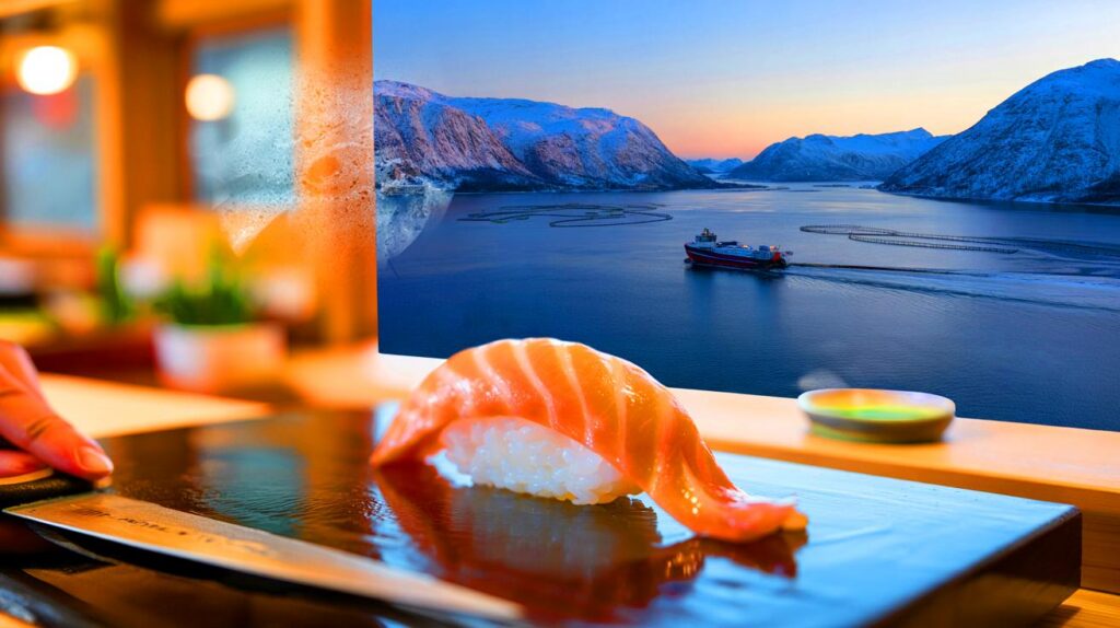 Crees que el sushi de salmón es japonés: 7 datos, 45.000 toneladas y 10 años que cambian tu pedido