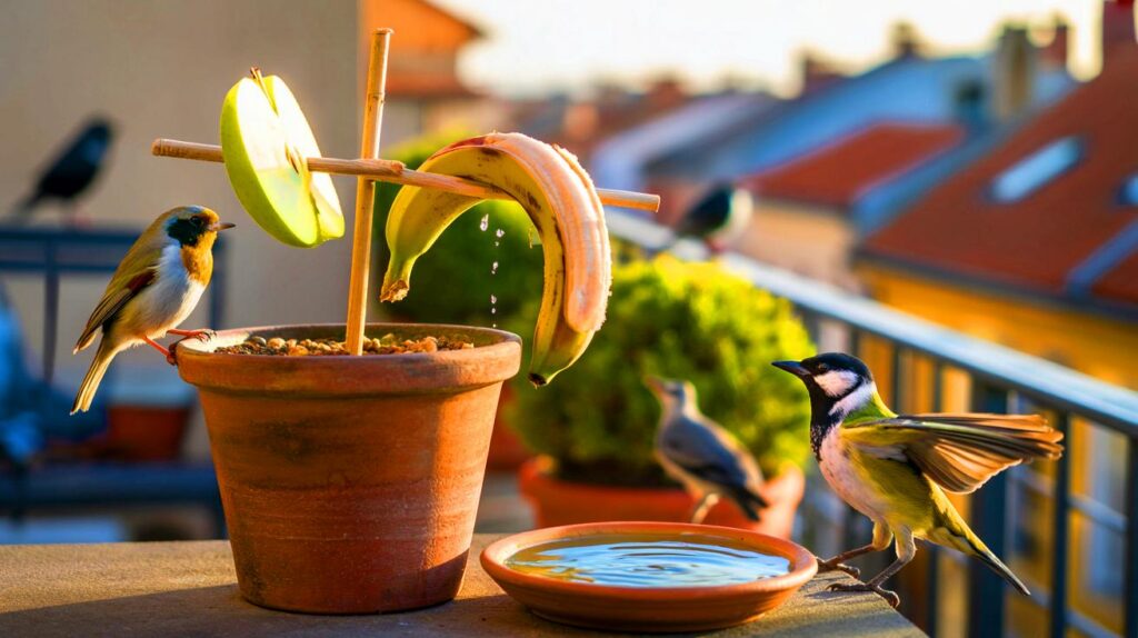 Dos frutas por menos de 1 € que atraen hasta siete especies de pájaros a tu jardín