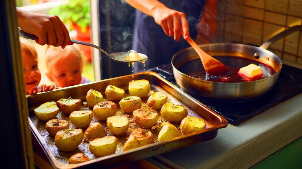 El asado perfecto del domingo: los consejos de un chef para lograr patatas ultra crujientes y salsa sabrosa