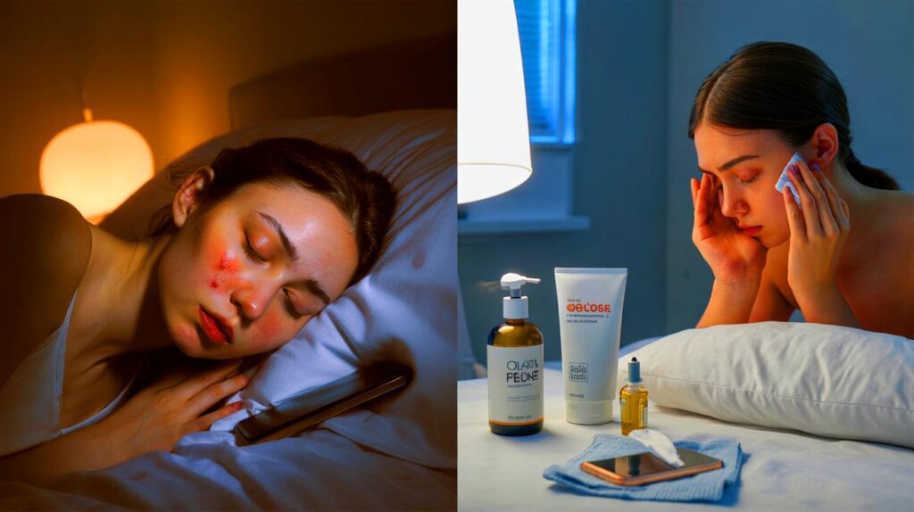 El error nocturno que provoca granos y cómo detenerlo hoy mismo