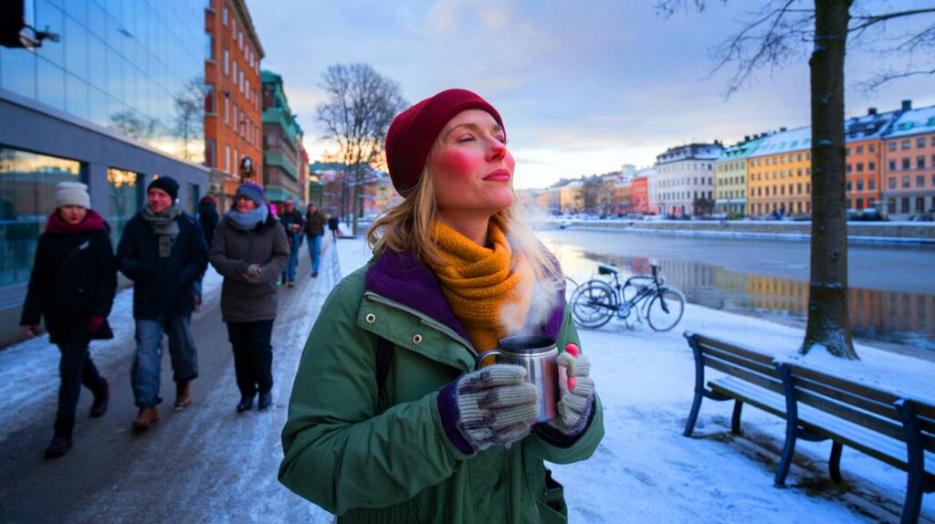 El hábito sueco que combate la fatiga invernal