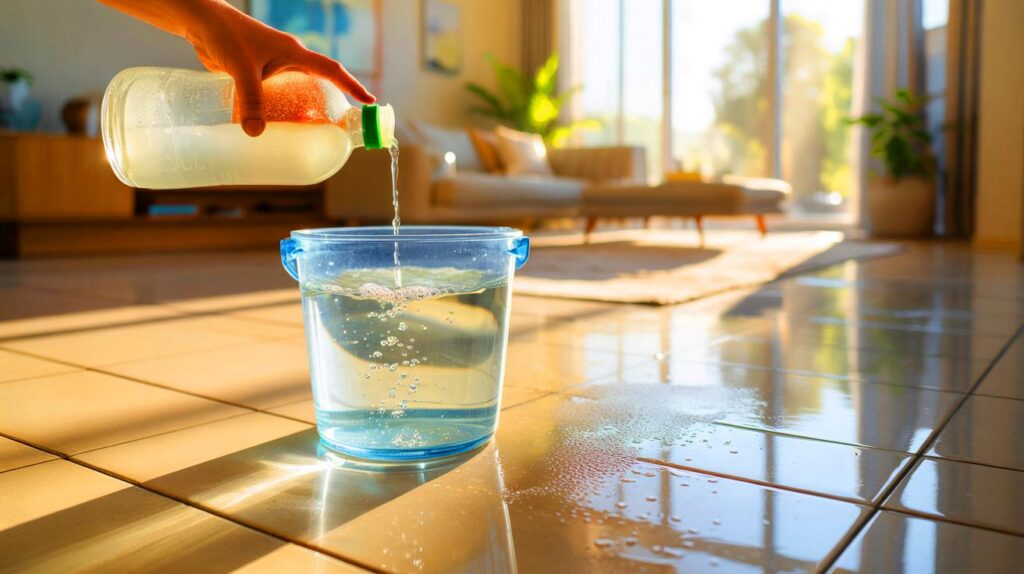 El ingrediente que debes añadir a tu cubo de limpieza para mantener el suelo limpio por más tiempo