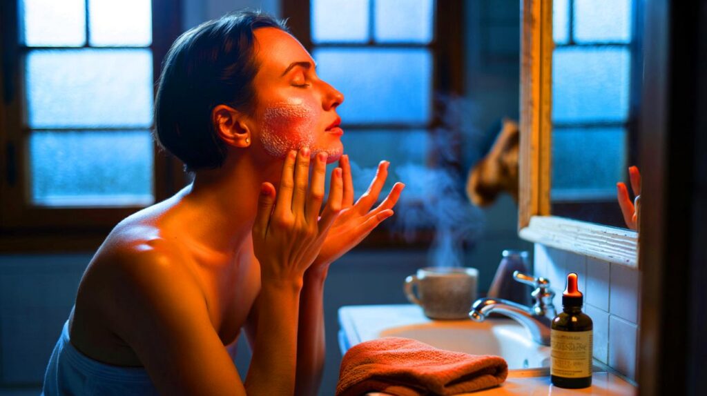 El masaje facial que ilumina tu piel en las mañanas oscuras