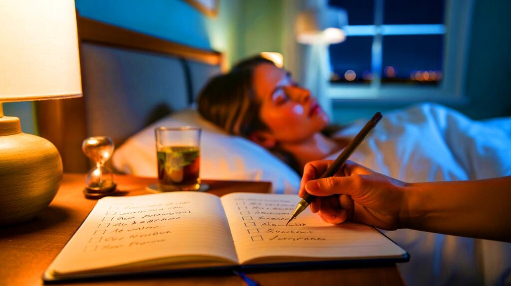 El método de journaling de 10 minutos que detiene los pensamientos repetitivos antes de dormir