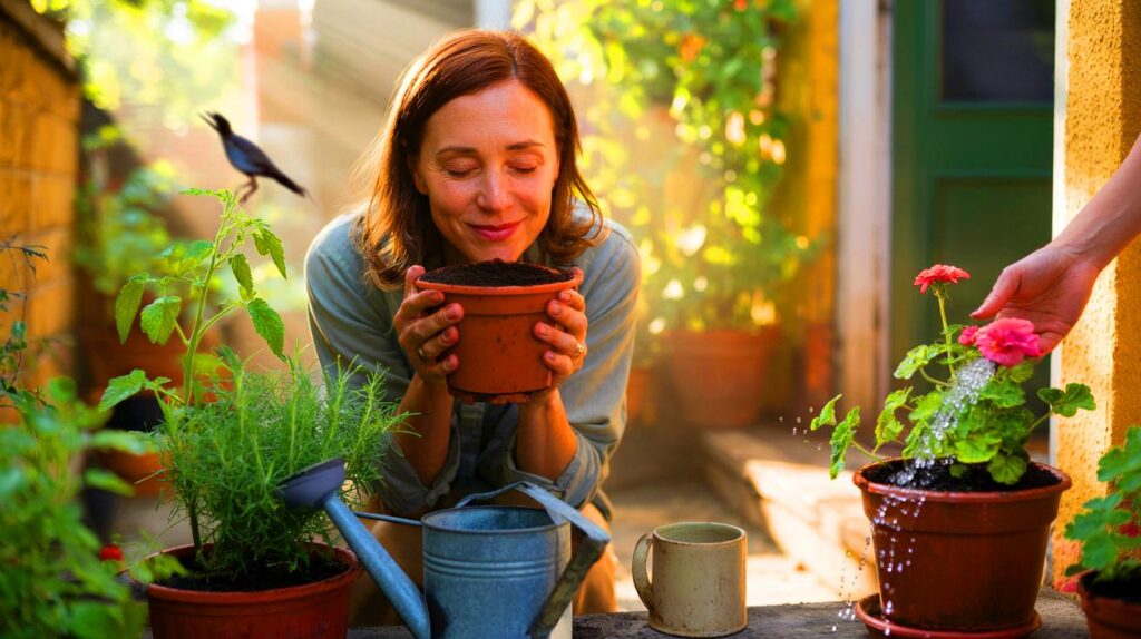 El olor a tierra húmeda: científicos explican por qué trabajar en el jardín te hace tan feliz