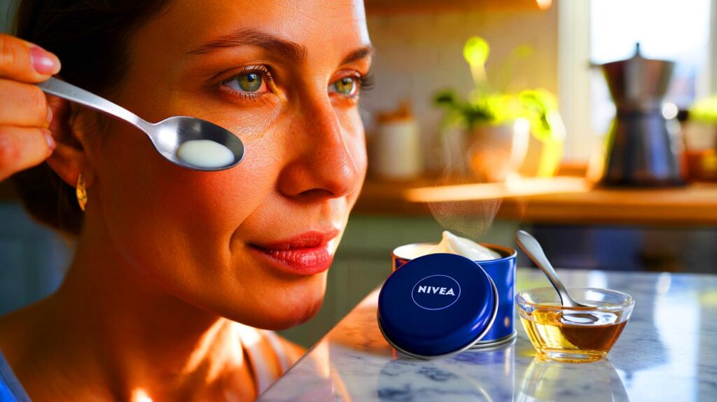 El truco de la “cuchara mágica” con crema Nivea que borra las arrugas como por arte de magia