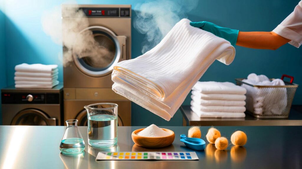 El truco de los hoteles de lujo para mantener las toallas suaves y blancas