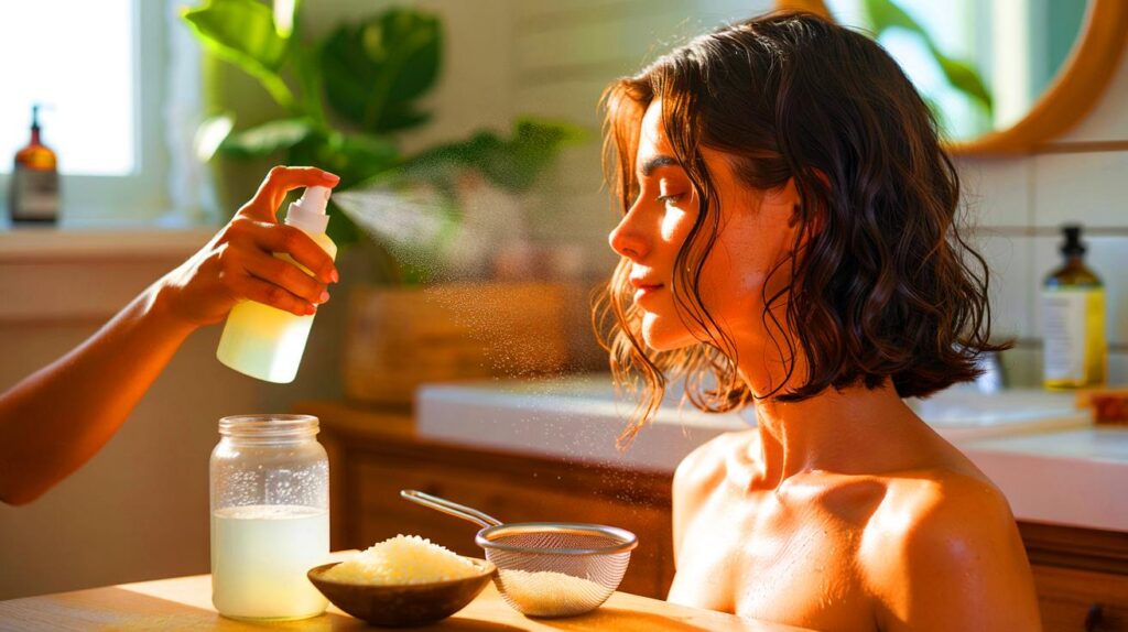 El truco del agua de arroz que fortalece el cabello naturalmente