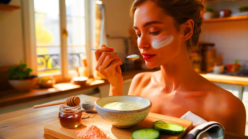 El truco del yogur que las francesas usan para una piel de porcelana