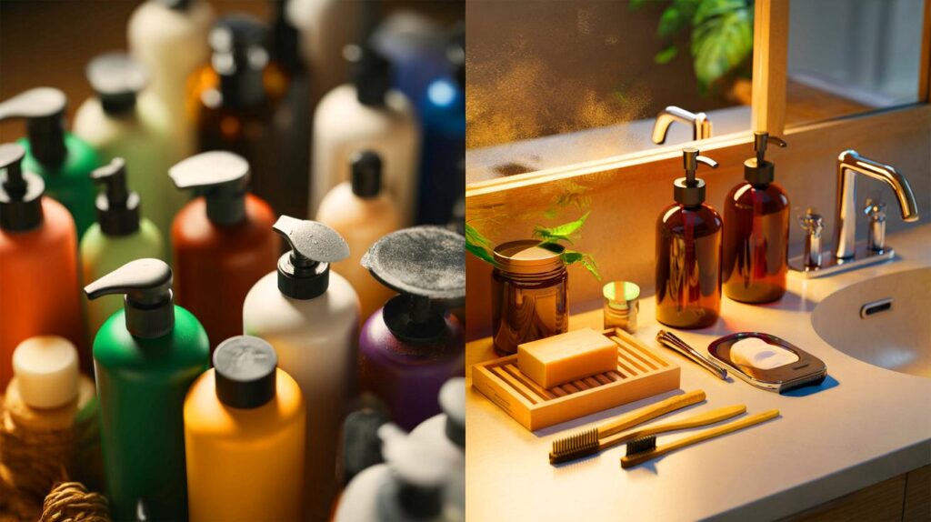 Eliminar el plástico del baño es más fácil de lo que crees: 5 cambios brillantes