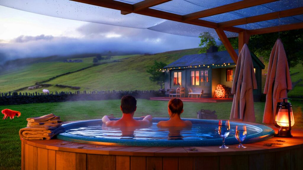 Escapadas románticas con jacuzzi: los Airbnbs más acogedores del Reino Unido para parejas