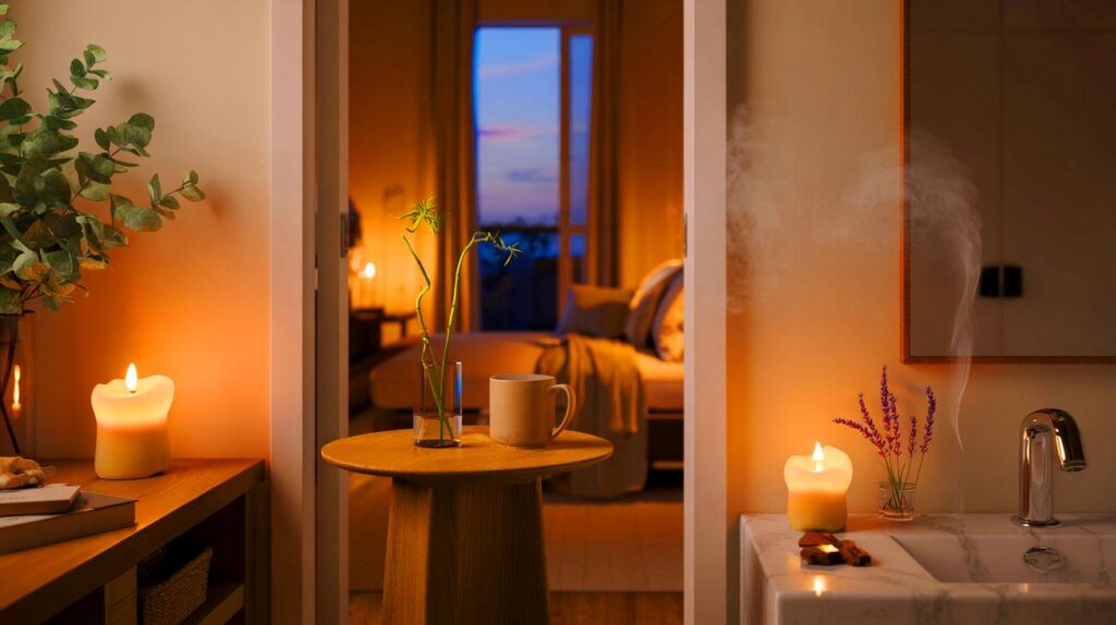 La regla de las velas que usan los decoradores para que tu casa huela como un spa