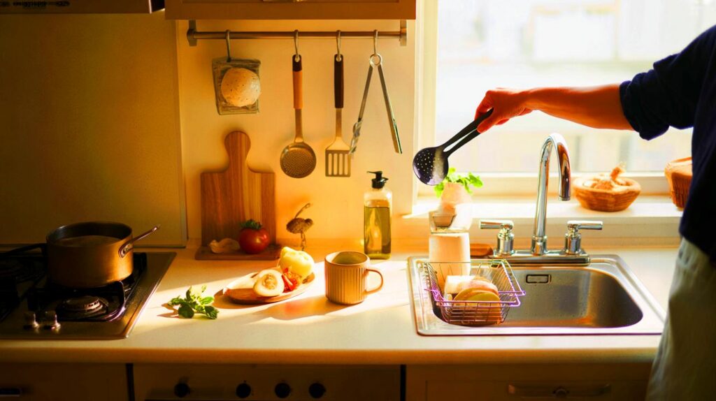 La regla japonesa de orden que mantiene tu cocina limpia sin esfuerzo