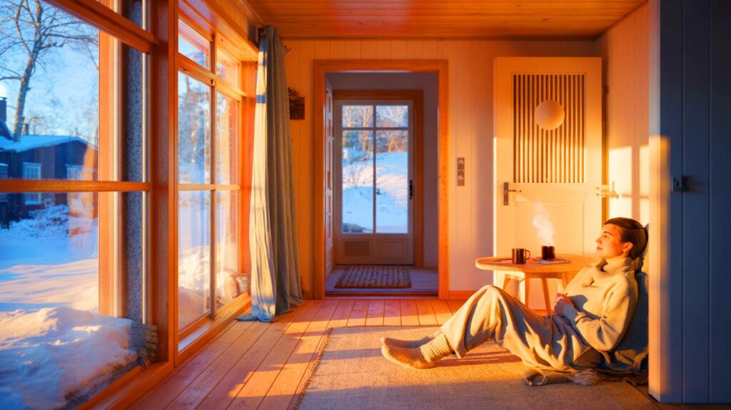 Los secretos de las casas escandinavas para mantener la calidez sin gastar más en calefacción