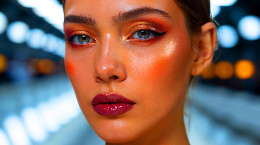 Otoño-invierno en tu cara: 7 trucos con glass skin, ojos metalizados y labios ciruela ¿te atreves?