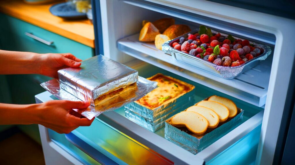 Papel de aluminio en el congelador: el truco infalible que cada vez más personas están copiando