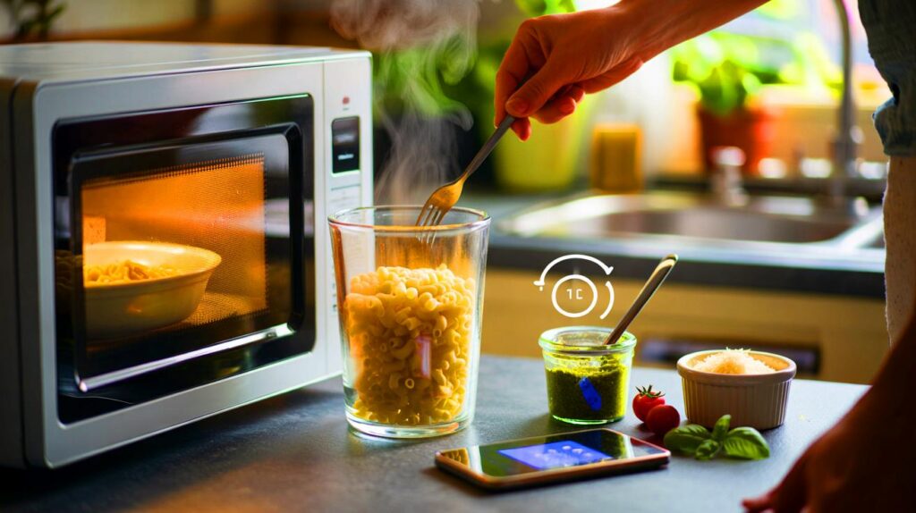 Pasta al microondas en 10 minutos, sin ensuciar: el truco que usa una de cada tres personas