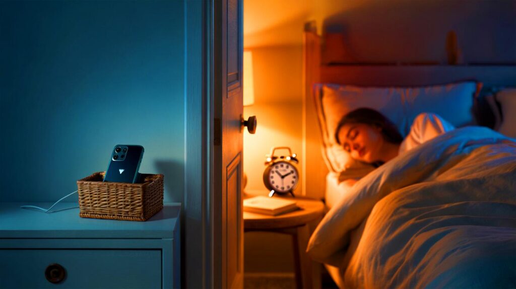 Por qué deberías dejar el móvil fuera del dormitorio