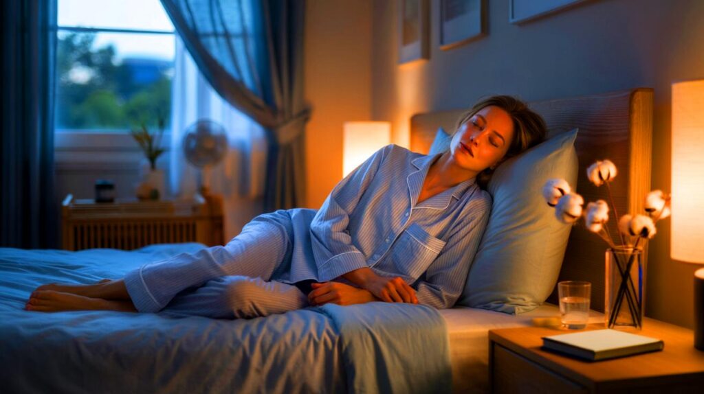 Por qué dormir con pijamas de algodón mejora tu descanso