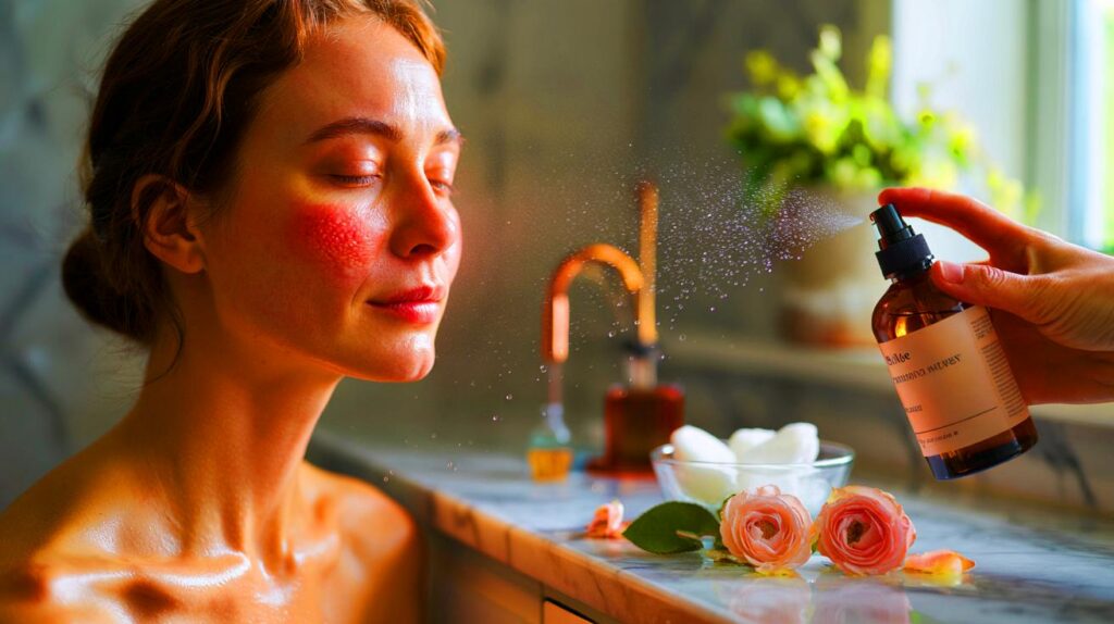 Por qué el agua de rosas calma la piel y cómo usarla para un cutis radiante