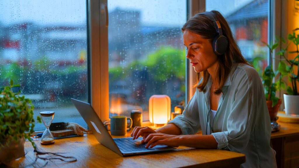Por qué el sonido de la lluvia calma tu mente y mejora tu concentración