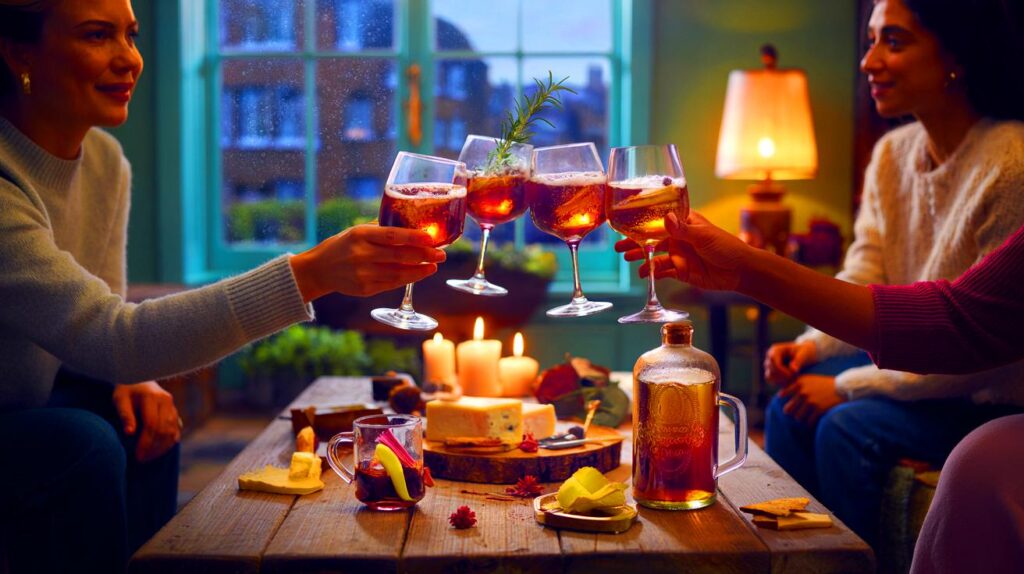 Por qué las británicas están sustituyendo el vino por kombucha este invierno