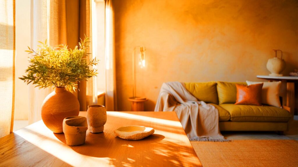 Por qué los tonos tierra son los más relajantes para el hogar