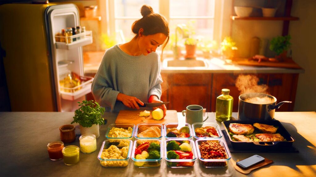 Por qué preparar tus comidas los domingos mejora tu equilibrio emocional