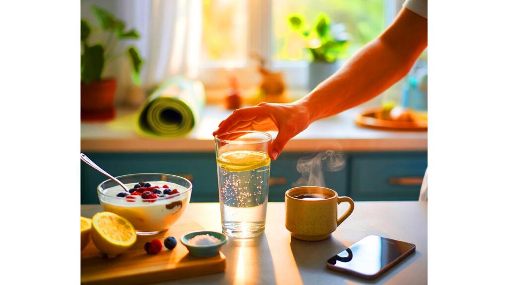 Rutinas matinales para la productividad: trucos de hidratación y energía rápida