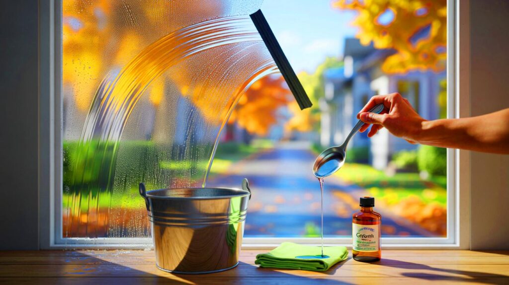 Solo una cucharada en el agua de limpieza y tus ventanas quedarán cristalinas hasta primavera