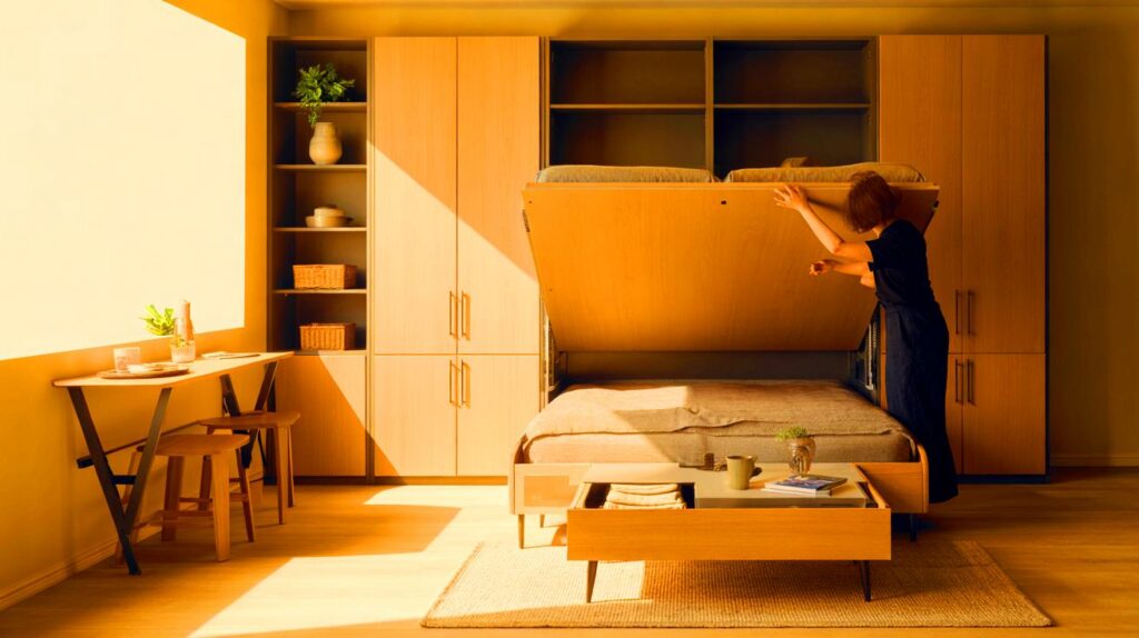 Soluciones para vivir en espacios pequeños: muebles multifunción para pisos diminutos