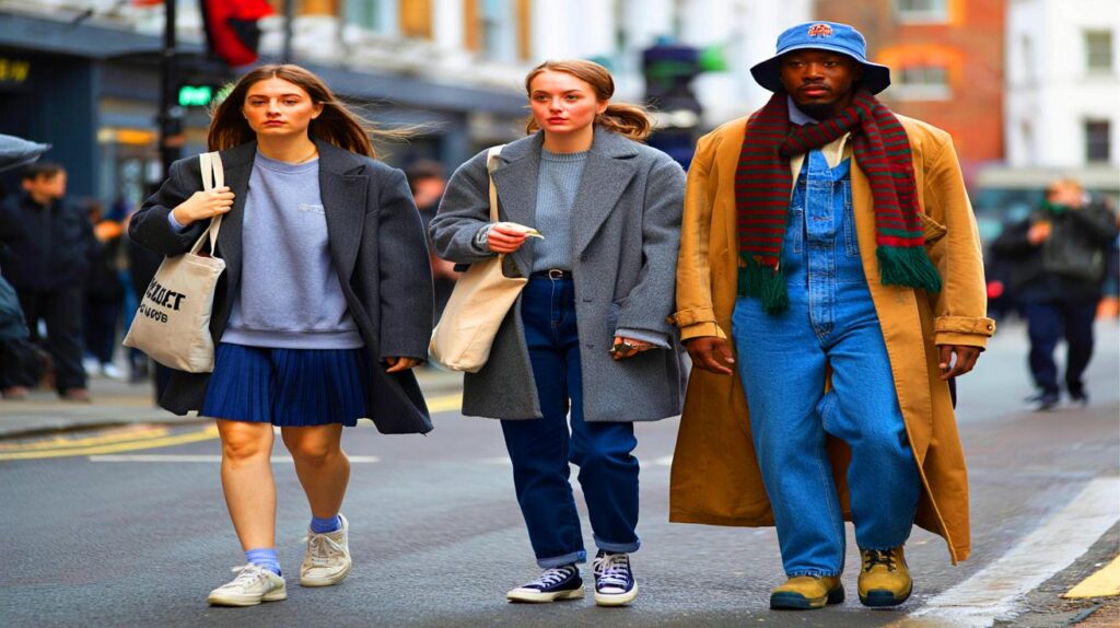 Tendencias de moda asequible inspiradas en la calle británica sin vaciar tu bolsillo