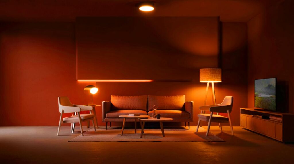 Tu salón se siente raro y no sabes por qué: probablemente sea el sofá y la iluminación