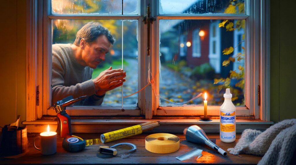 Un padre explica cómo sellar ventanas viejas redujo su factura de calefacción este otoño