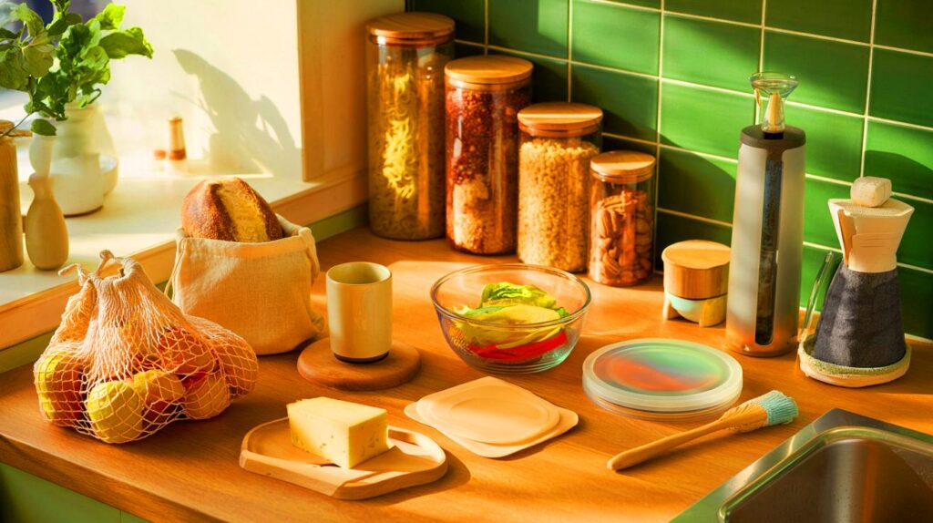 Vida sostenible 101: 15 trucos ecológicos para tu cocina que eliminan el plástico casi por completo