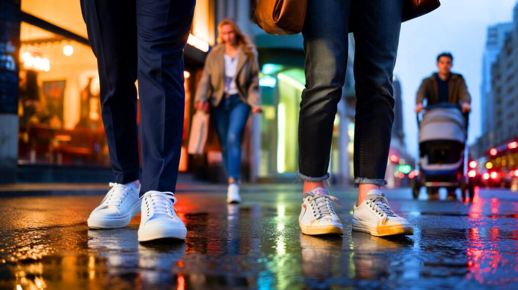 Zapatillas blancas: lo que realmente dicen sobre ti (y no es lo que piensas)