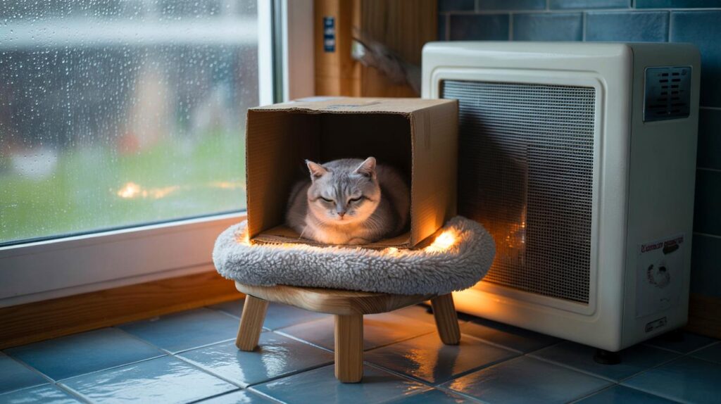 ¿A qué temperatura pasan frío los gatos?