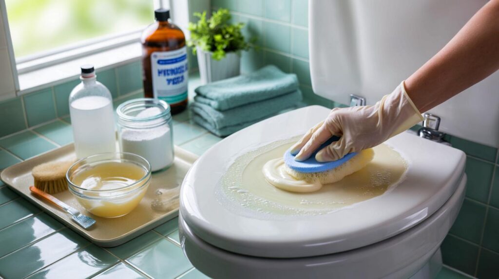 Así blanquean el váter las expertas: con 2 cosas y 10 minutos, ¿te apuntas a ahorrar 6 euros?